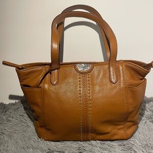 BRIGHTON: Pretty Tough Brown Seth Tote Bag